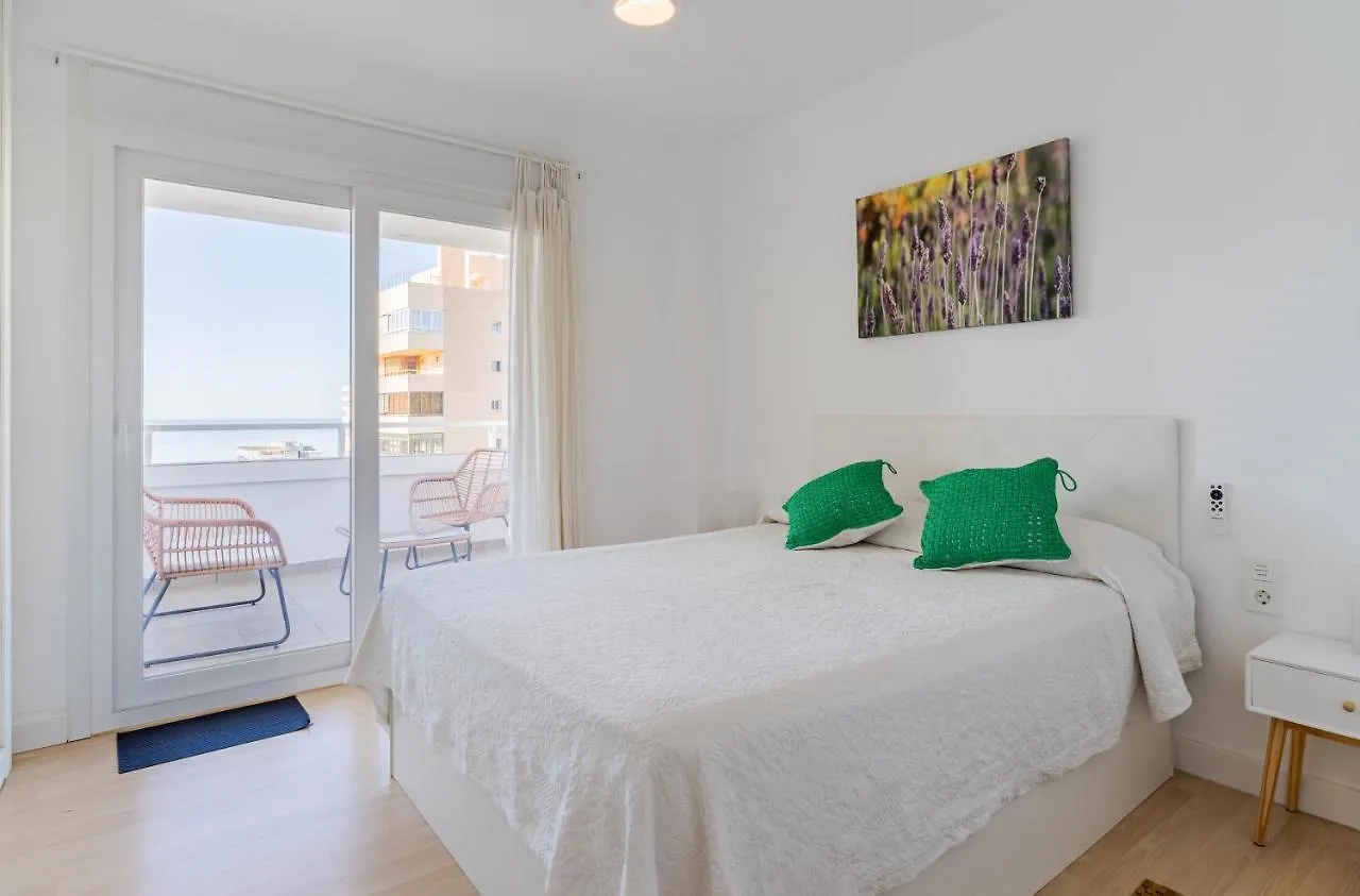 Apartamento Frente Al Mar Torres De Playamar En 托雷莫利诺斯