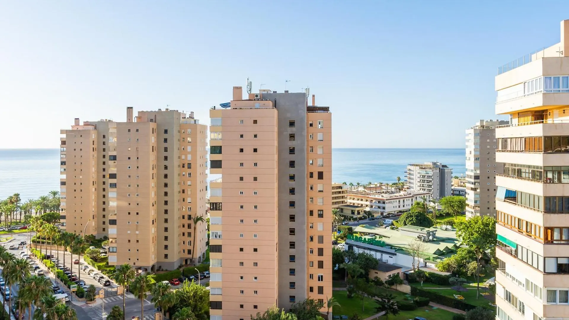 公寓 Apartamento Frente Al Mar Torres De Playamar En 托雷莫利诺斯